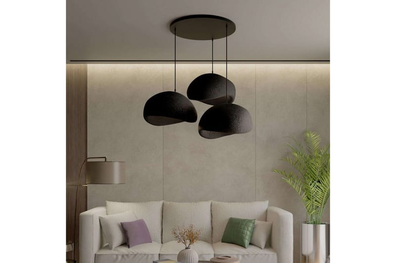 Selun Pendellampe - Sort - Belysning - Lamper & indendørsbelysning - Loftlampe - Pendellamper & hængelamper