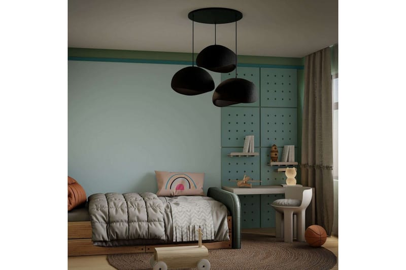 Selun Pendellampe - Sort - Belysning - Lamper & indendørsbelysning - Loftlampe - Pendellamper & hængelamper