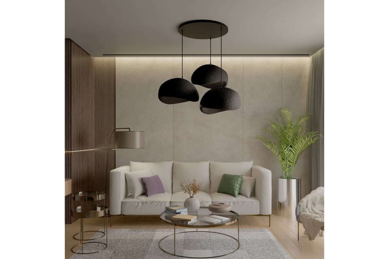 Selun Pendellampe - Sort - Belysning - Lamper & indendørsbelysning - Loftlampe - Pendellamper & hængelamper