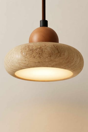 Serros pendellampe - Beige og Eg - Belysning - Lamper & indendørsbelysning - Loftlampe - Lysekroner