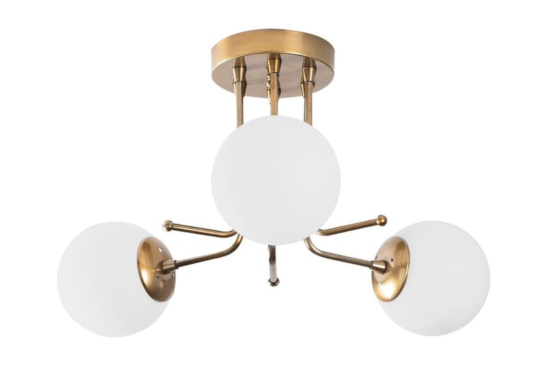 Sheen Loftlampe, Guld/Hvid