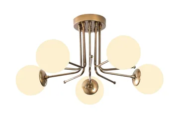 Sheen Loftlampe - Guld/Hvid - Belysning - Lamper & indendørsbelysning - Loftlampe - Plafond