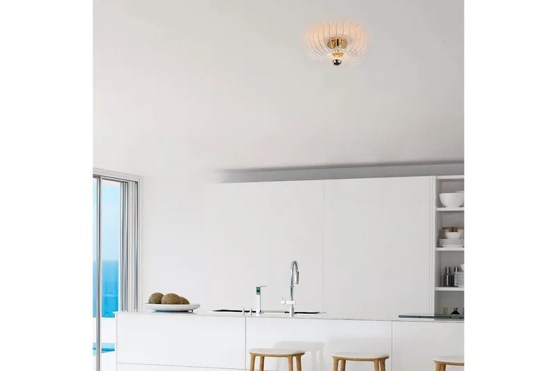 Loftlampe Subbersta Hvid - Diameter: 36 cm - Belysning - Lamper & indendørsbelysning - Soveværelse lampe