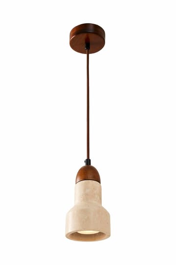 Talvenn pendellampe - Beige og Valnød - Belysning - Lamper & indendørsbelysning - Loftlampe - Pendellamper & hængelamper