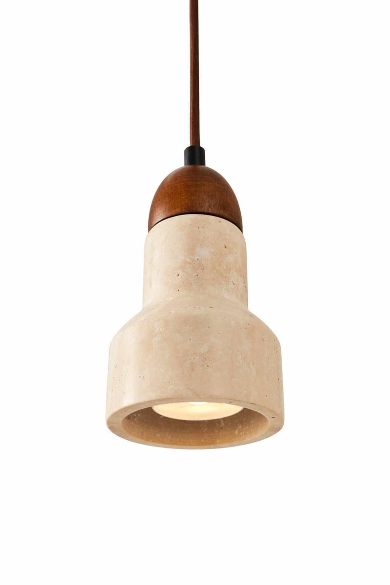Talvenn pendellampe - Beige og Valnød - Belysning - Lamper & indendørsbelysning - Loftlampe - Pendellamper & hængelamper
