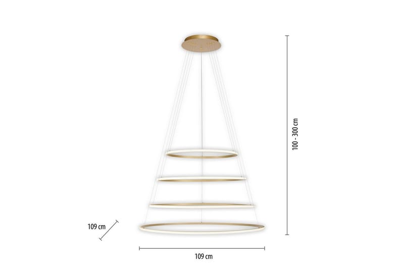 Tessara Paul Neuhaus Loftslampe - Belysning - Lamper & indendørsbelysning - Loftlampe - Pendellamper & hængelamper