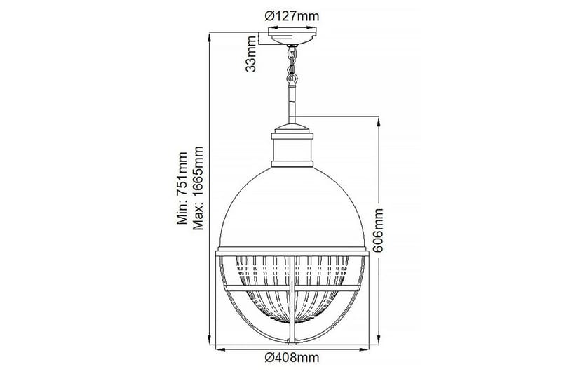 Tollis Kichler Loftslampe - Belysning - Lamper & indendørsbelysning - Loftlampe - Pendellamper & hængelamper