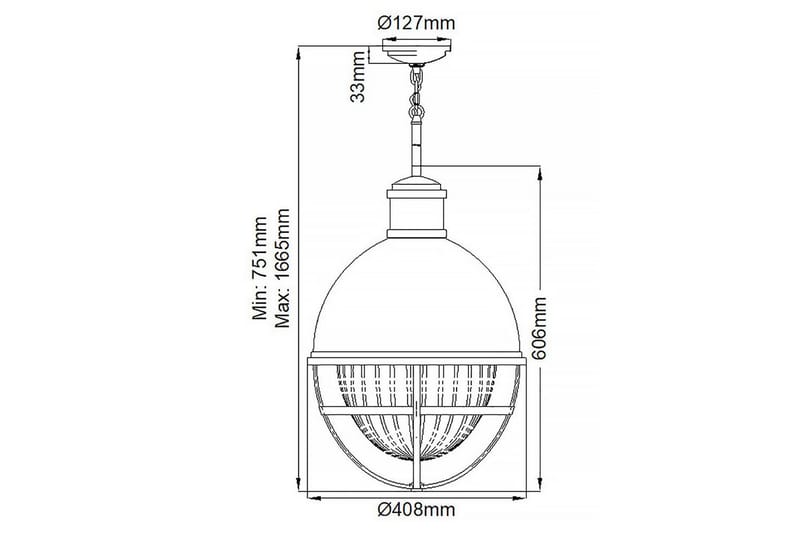 Tollis Kichler Loftslampe - Belysning - Lamper & indendørsbelysning - Loftlampe - Pendellamper & hængelamper