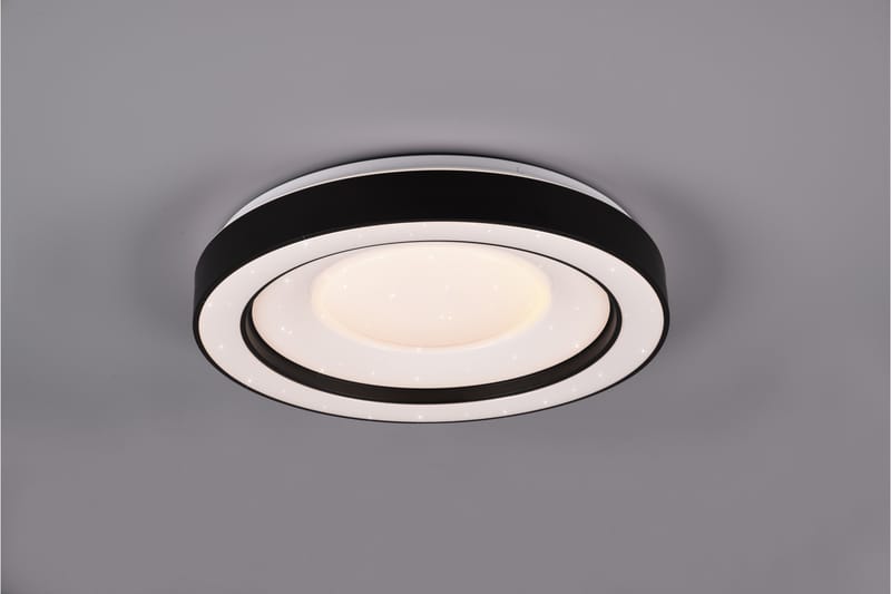 Trio Lighting Arco LED plafond matsort starlight RGBW - Belysning - Lamper & indendørsbelysning - Loftlampe - Plafond