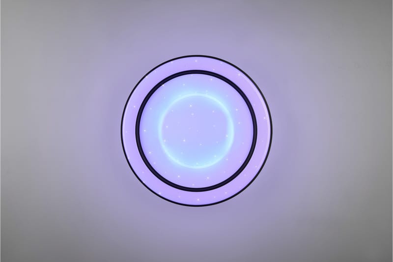 Trio Lighting Arco LED plafond matsort starlight RGBW - Belysning - Lamper & indendørsbelysning - Loftlampe - Plafond