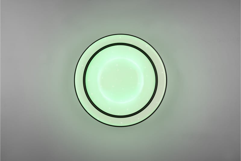 Trio Lighting Arco LED plafond matsort starlight RGBW - Belysning - Lamper & indendørsbelysning - Loftlampe - Plafond