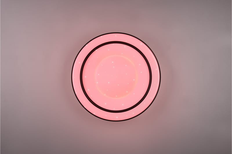 Trio Lighting Arco LED plafond matsort starlight RGBW - Belysning - Lamper & indendørsbelysning - Loftlampe - Plafond