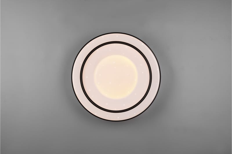 Trio Lighting Arco LED plafond matsort starlight RGBW - Belysning - Lamper & indendørsbelysning - Loftlampe - Plafond