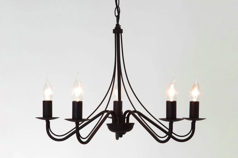 Trio Lighting Country lysekrone 5L E14 rustik, undefined