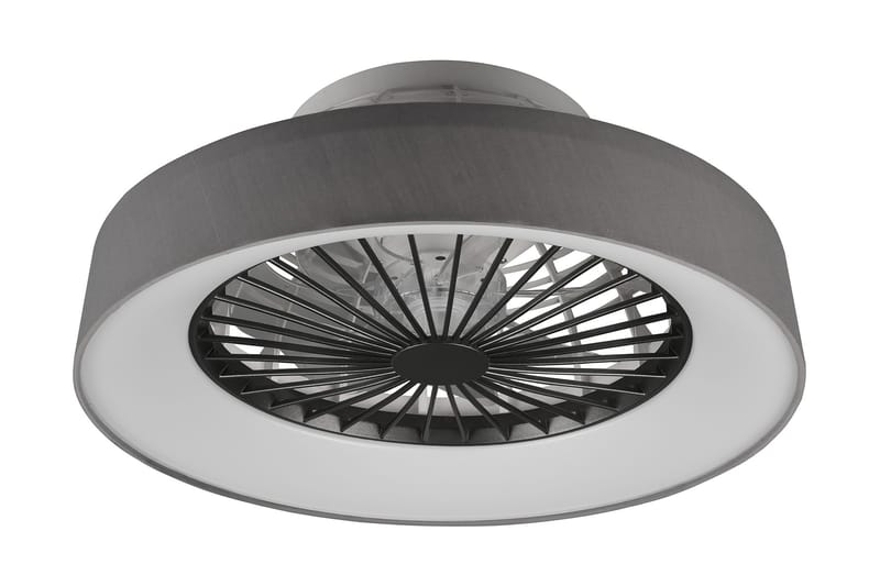 Trio Lighting Farsund LED loft/væg ventilator grå, undefined