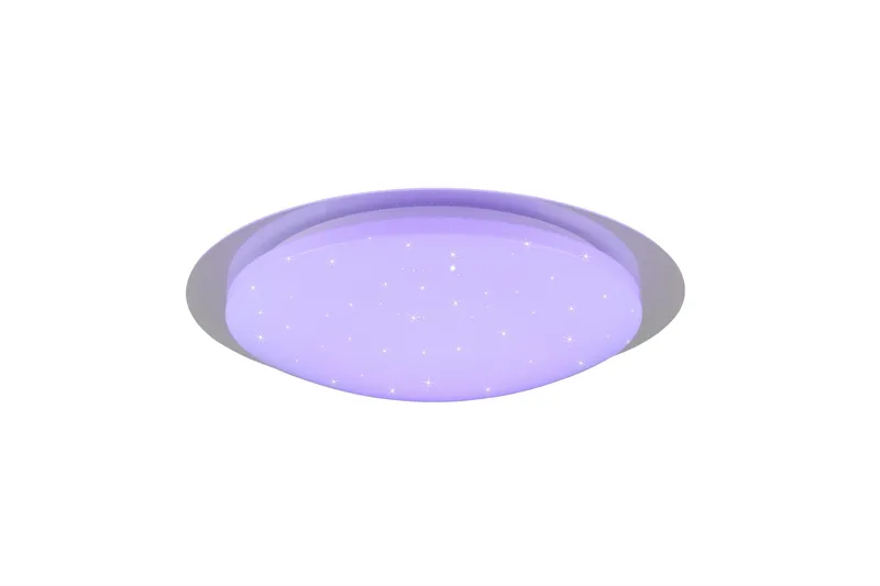 Trio Lighting Frodeno H2O LED plafond 48 cm transparent RGBW, undefined