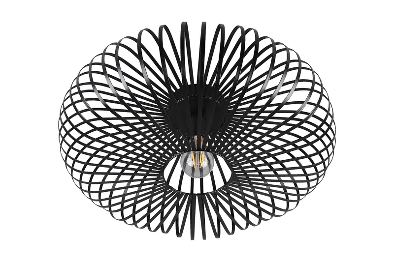 Trio Lighting Johann plafond E27 50 cm matsort - Belysning - Lamper & indendørsbelysning - Loftlampe - Plafond