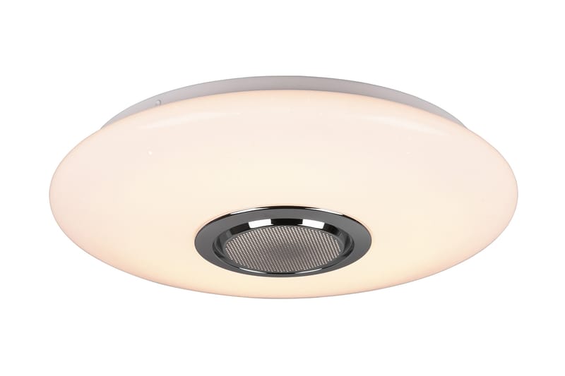 Trio Lighting Musica LED plafond med Bluetooth-højttaler RGBW - Belysning - Lamper & indendørsbelysning - Loftlampe - Plafond