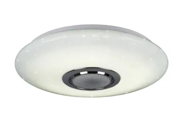 Trio Lighting Musica LED plafond med Bluetooth-højttaler RGBW - Belysning - Lamper & indend ørsbelysning - Loftlampe - Plafond