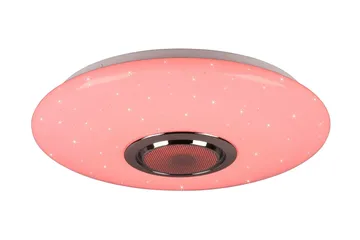 Trio Lighting Musica LED plafond med Bluetooth-højttaler RGBW - Belysning - Lamper & indendørsbelysning - Loftlampe - Plafond