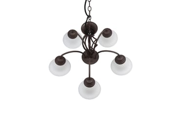 Trio Lighting Rostica lysekrone 5L E27 rustik - Belysning - Lamper & indendørsbelysning - Loftlampe - Lysekroner
