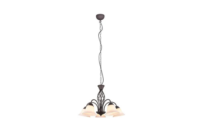 Trio Lighting Rostica lysekrone 5L E27 rustik - Belysning - Lamper & indendørsbelysning - Loftlampe - Lysekroner