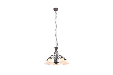 Trio Lighting Rostica lysekrone 5L E27 rustik - Belysning - Lamper & indendørsbelysning - Loftlampe - Lysekroner