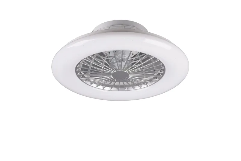 Trio Lighting Stralsund LED loft/væg ventilator hvid - Belysning - Lamper & indendørsbelysning - Loftlampe - Plafond