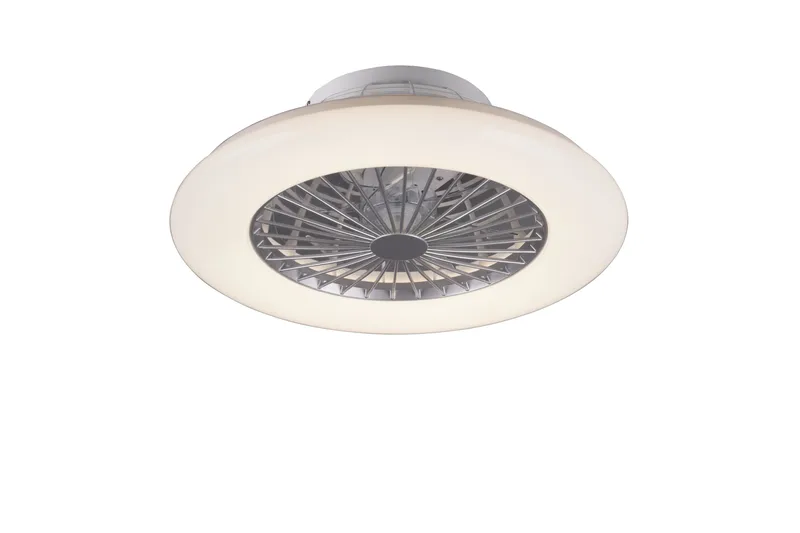 Trio Lighting Stralsund LED loft/væg ventilator hvid - Belysning - Lamper & indendørsbelysning - Loftlampe - Plafond