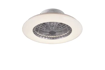 Trio Lighting Stralsund LED loft/væg ventilator hvid - Belysning - Lamper & indendørsbelysning - Loftlampe - Plafond