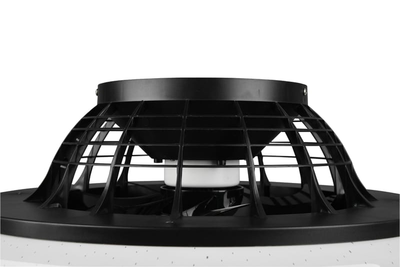 Trio Lighting Stralsund LED loft/væg ventilator matsort starlight - Belysning - Lamper & indendørsbelysning - Loftlampe - Plafond