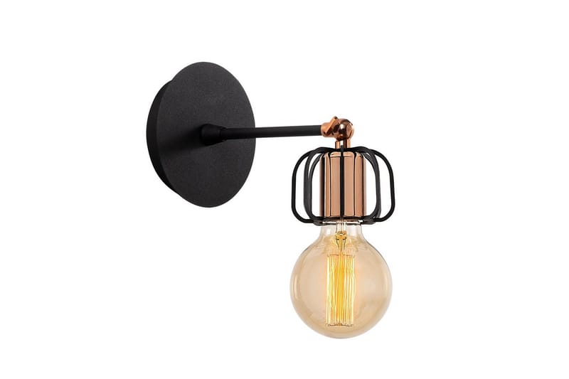 Væglampe Griffin indrammet sort - Sort - Belysning - Lamper & indendørsbelysning - Loftlampe - Pendellamper & hængelamper