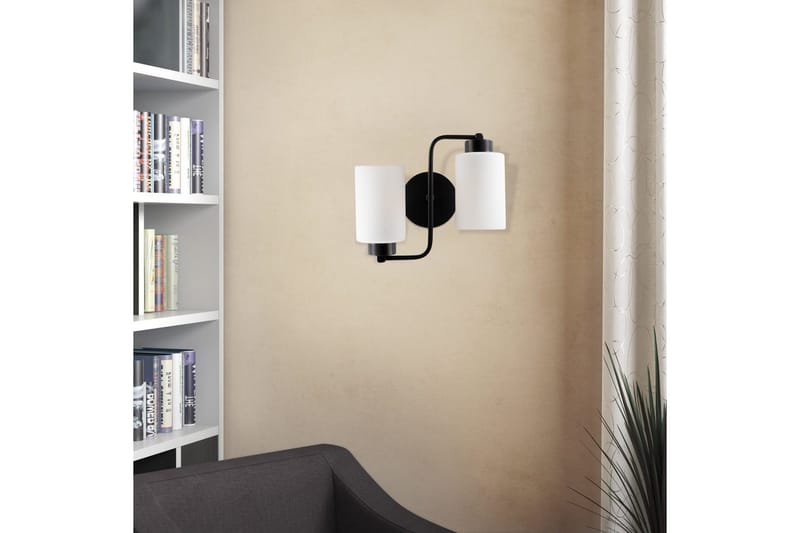 Væglampe Jaska To Sort - Sort - Belysning - Lamper & indendørsbelysning - Loftlampe - Pendellamper & hængelamper