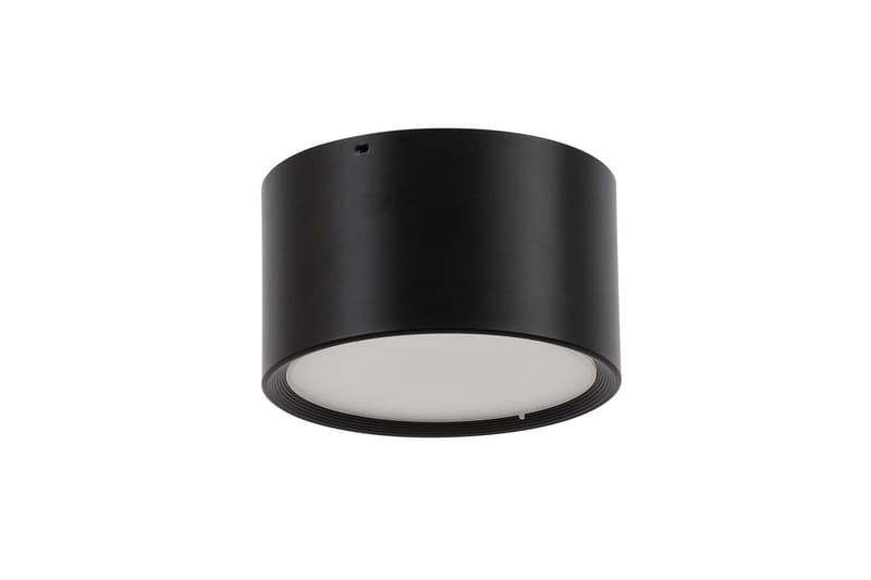 Vallum Loftlampe Rund, Sort