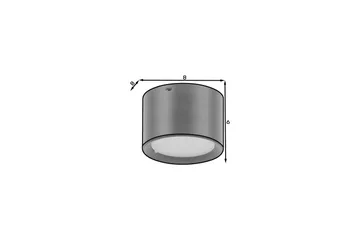 Vallum Plafond Rund - Sort - Belysning - Lamper & indendørsbelysning - Loftlampe - Plafond