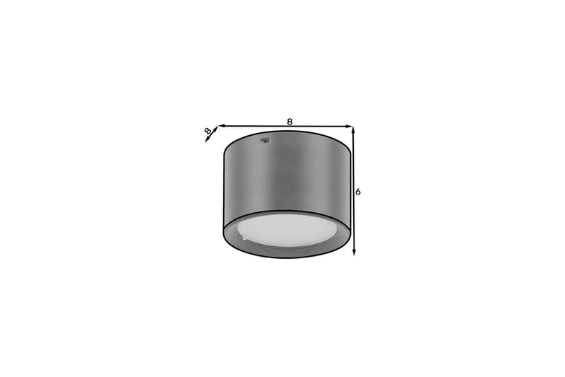 Vallum Plafond Rund - Sort - Belysning - Lamper & indendørsbelysning - Loftlampe - Plafond