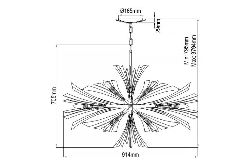 Vida Hinkley Loftslampe - Belysning - Lamper & indendørsbelysning - Loftlampe - Pendellamper & hængelamper