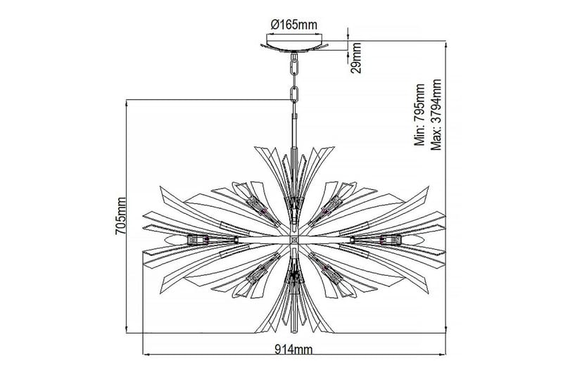 Vida Hinkley Loftslampe - Belysning - Lamper & indendørsbelysning - Loftlampe - Pendellamper & hængelamper