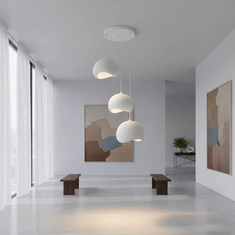 Vyrel pendellampe - Hvid - Belysning - Lamper & indendørsbelysning - Loftlampe - Lysekroner