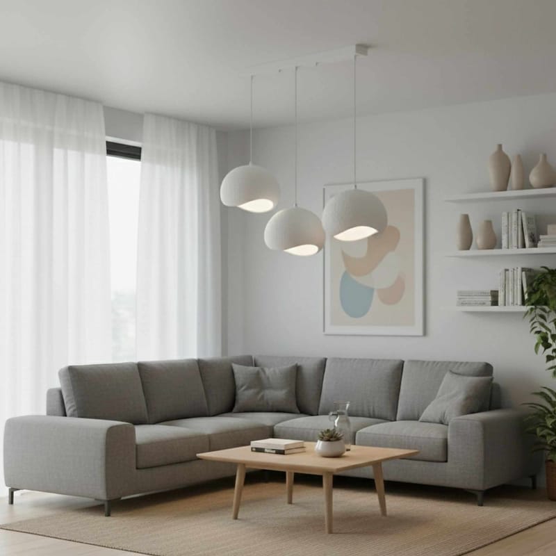 Vyrel pendellampe - Hvid - Belysning - Lamper & indendørsbelysning - Loftlampe - Lysekroner