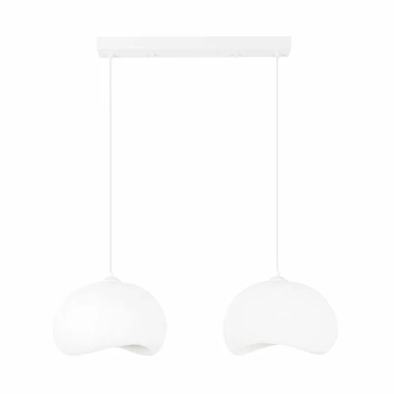Vyrel pendellampe, Hvid