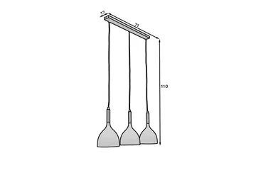 Woldes Pendellampe - Sort - Belysning - Lamper & indendørsbelysning - Loftlampe - Pendellamper & hængelamper