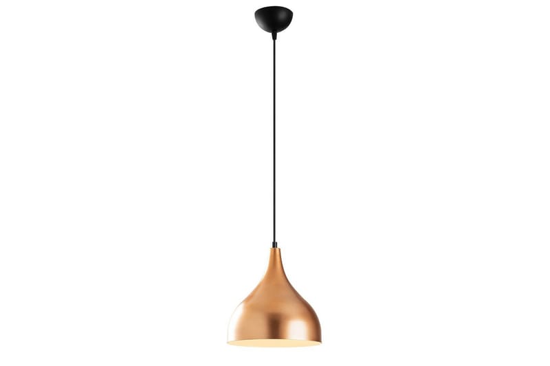 Lysekrone Rathour Ironclad Kobber / Hvid / Sort - Kobber/Sort/Hvid - Belysning - Lamper & indendørsbelysning - Soveværelse lampe