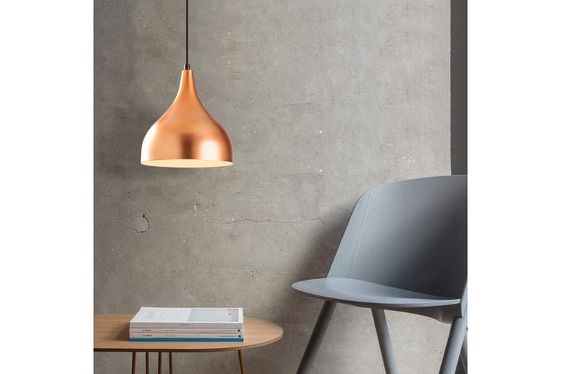 Lysekrone Rathour Ironclad Kobber / Hvid / Sort - Kobber/Sort/Hvid - Belysning - Lamper & indendørsbelysning - Soveværelse lampe