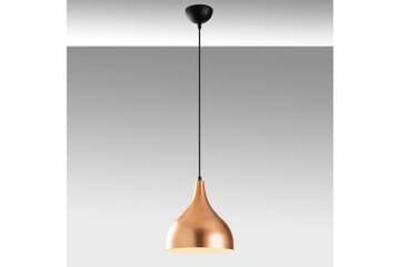 Lysekrone Rathour Ironclad Kobber / Hvid / Sort - Kobber/Sort/Hvid - Belysning - Lamper & indendørsbelysning - Vindueslampe - Vindueslampe hængende