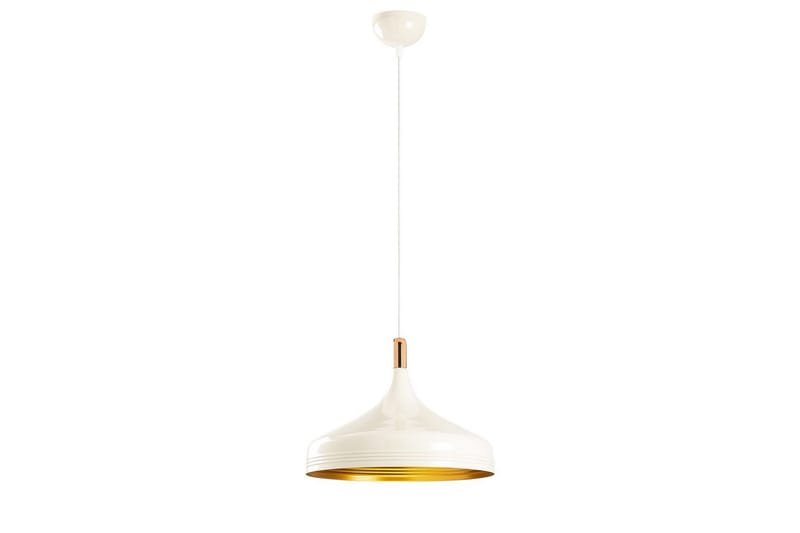 Lysekrone Rathour Steelix Hvid / Rany / Kobber - Guld/Kobber/Hvid - Belysning - Lamper & indendørsbelysning - Soveværelse lampe