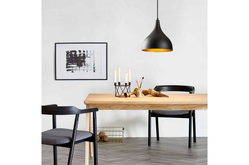 Lysekrone Rathour Vanguard Sort / Rany - Guld/Sort - Belysning - Lamper & indendørsbelysning - Soveværelse lampe