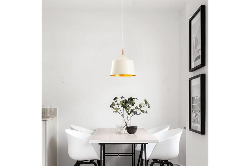 Lysekrone Rathour Volt Hvid / Rany / Kobber - Guld/Kobber/Hvid - Belysning - Lamper & indendørsbelysning - Soveværelse lampe