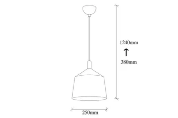 Lysekrone Rathour Volt Hvid / Rany / Kobber - Guld/Kobber/Hvid - Belysning - Lamper & indendørsbelysning - Vindueslampe - Vindueslampe hængende