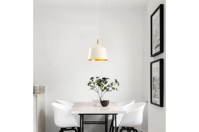 Lysekrone Rathour Volt Hvid / Rany / Kobber - Guld/Kobber/Hvid - Belysning - Lamper & indendørsbelysning - Køkkenlampe - Loftlampe køkken